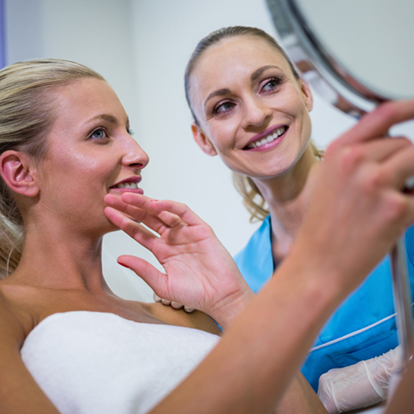 Aesthetic professional patient results