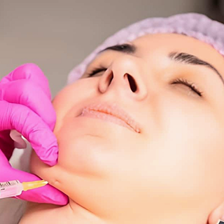 Non-surgical chin treatment
